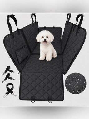 NEW URPOWER 6-In-1 Dog Car Seat Cover Pet Car Seat Waterproof Standard 58L x 54W